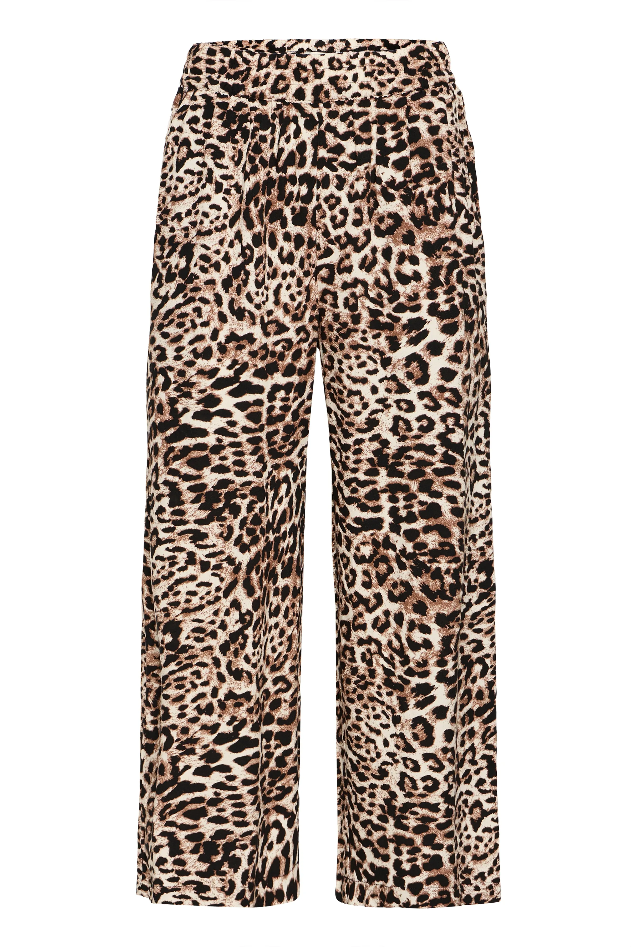 The Joella Cropped Trousers | Leopard