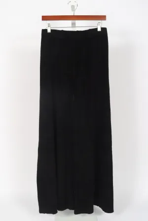 The Megalo Palazzo Pants in Terry - Black