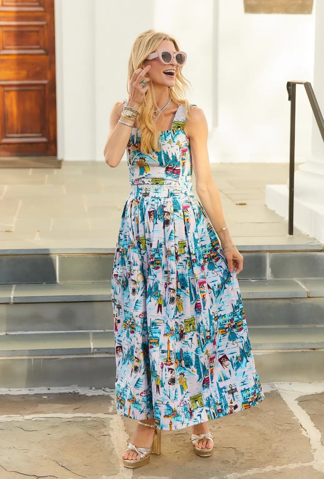 The Peplum Bustier - Paris in the Springtime