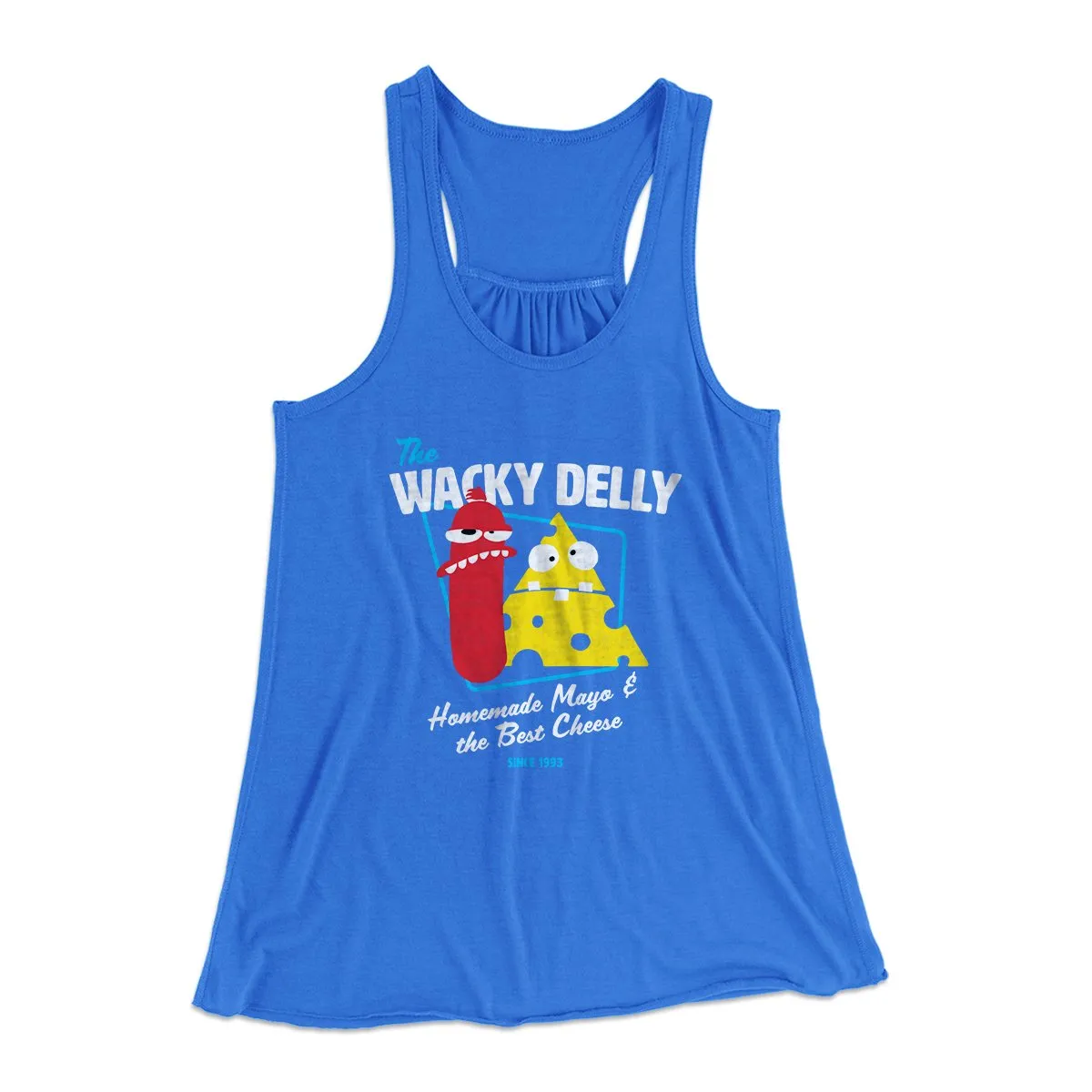 The Wacky Delly Women's Flowey Tank Top