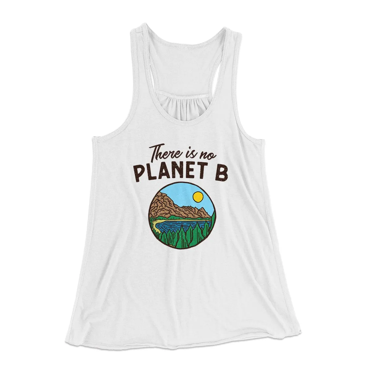 There is no Planet B Women's Flowey Tank Top