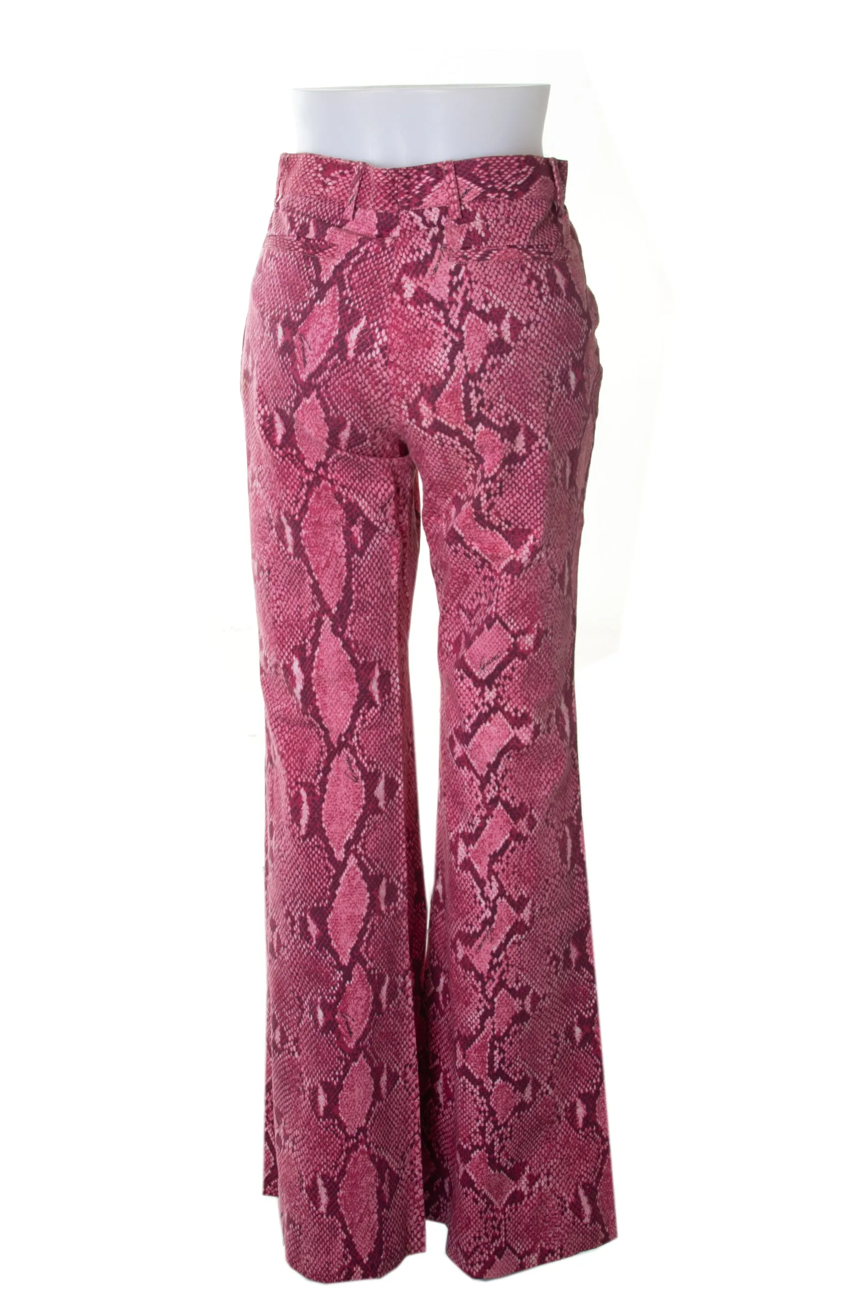 Tom Ford Pink Snakeskin Pants