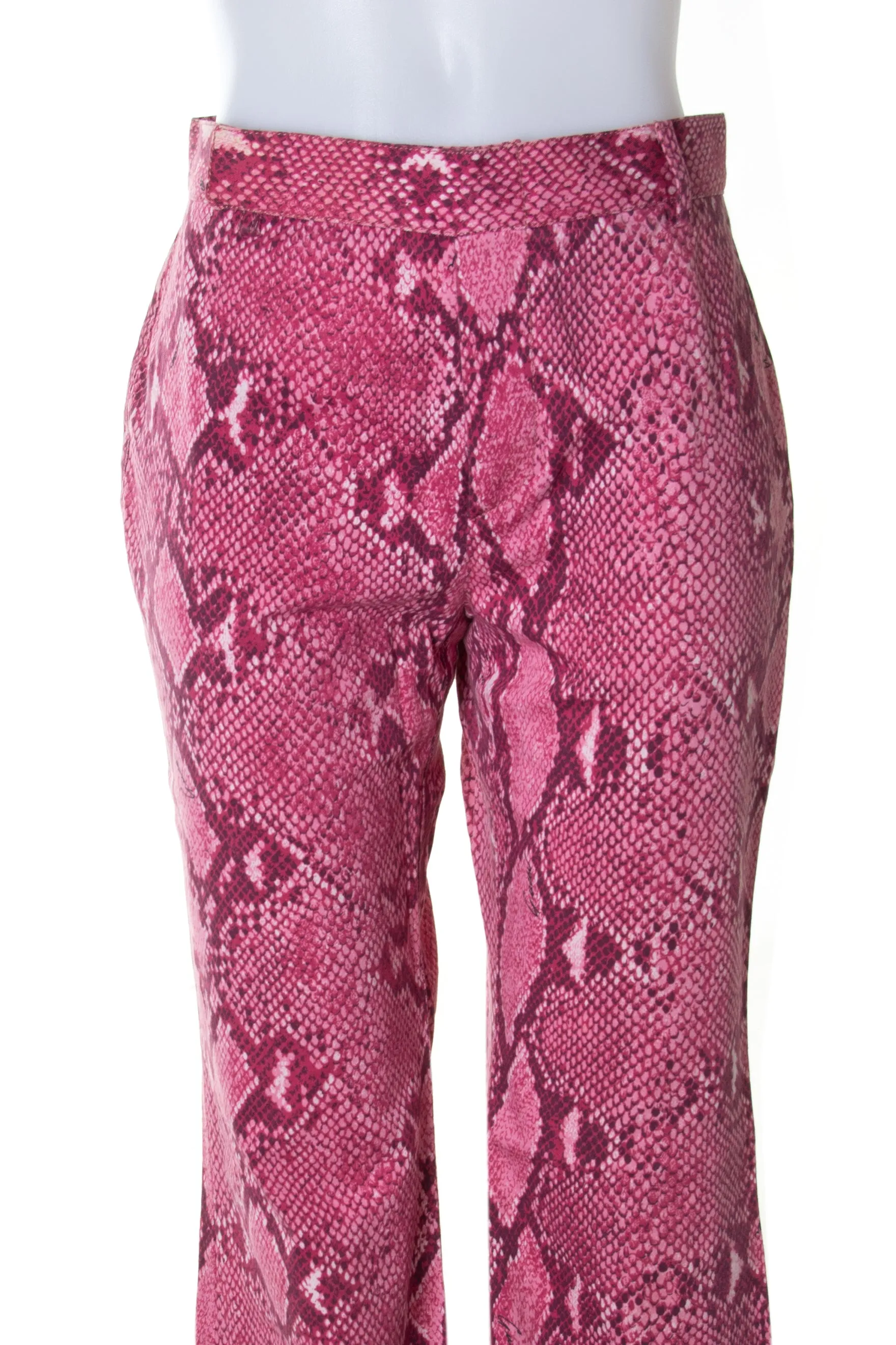 Tom Ford Pink Snakeskin Pants