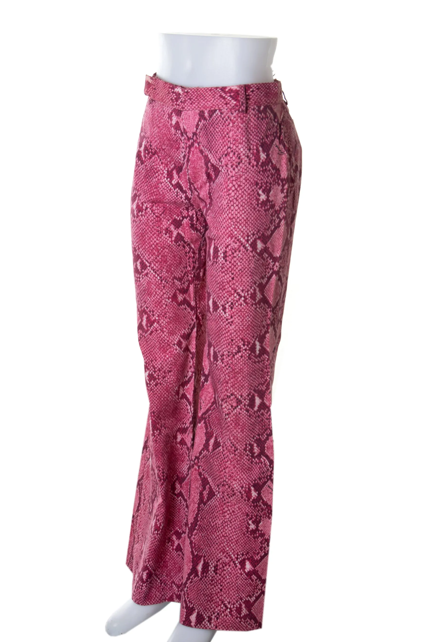 Tom Ford Pink Snakeskin Pants