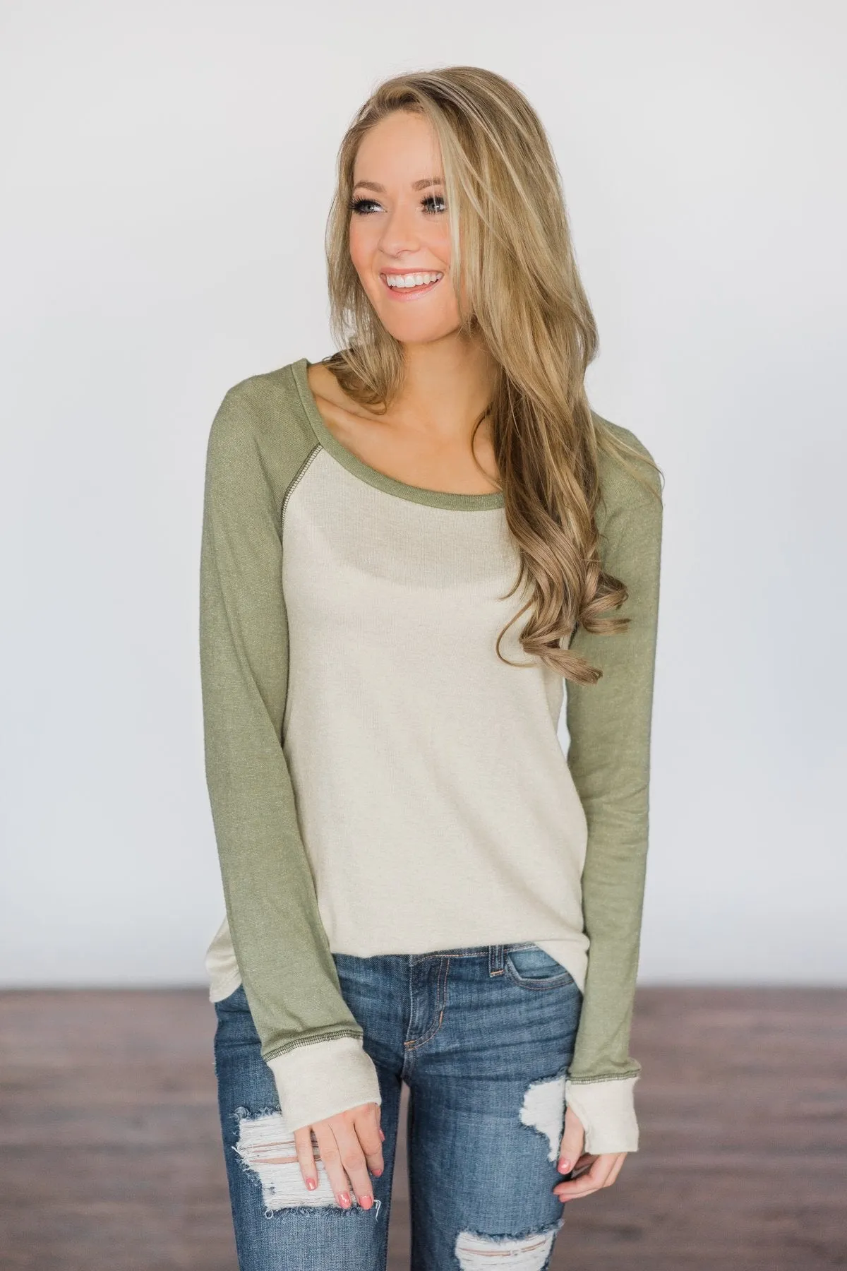 Touch of Sage Top