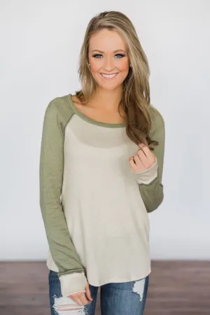 Touch of Sage Top
