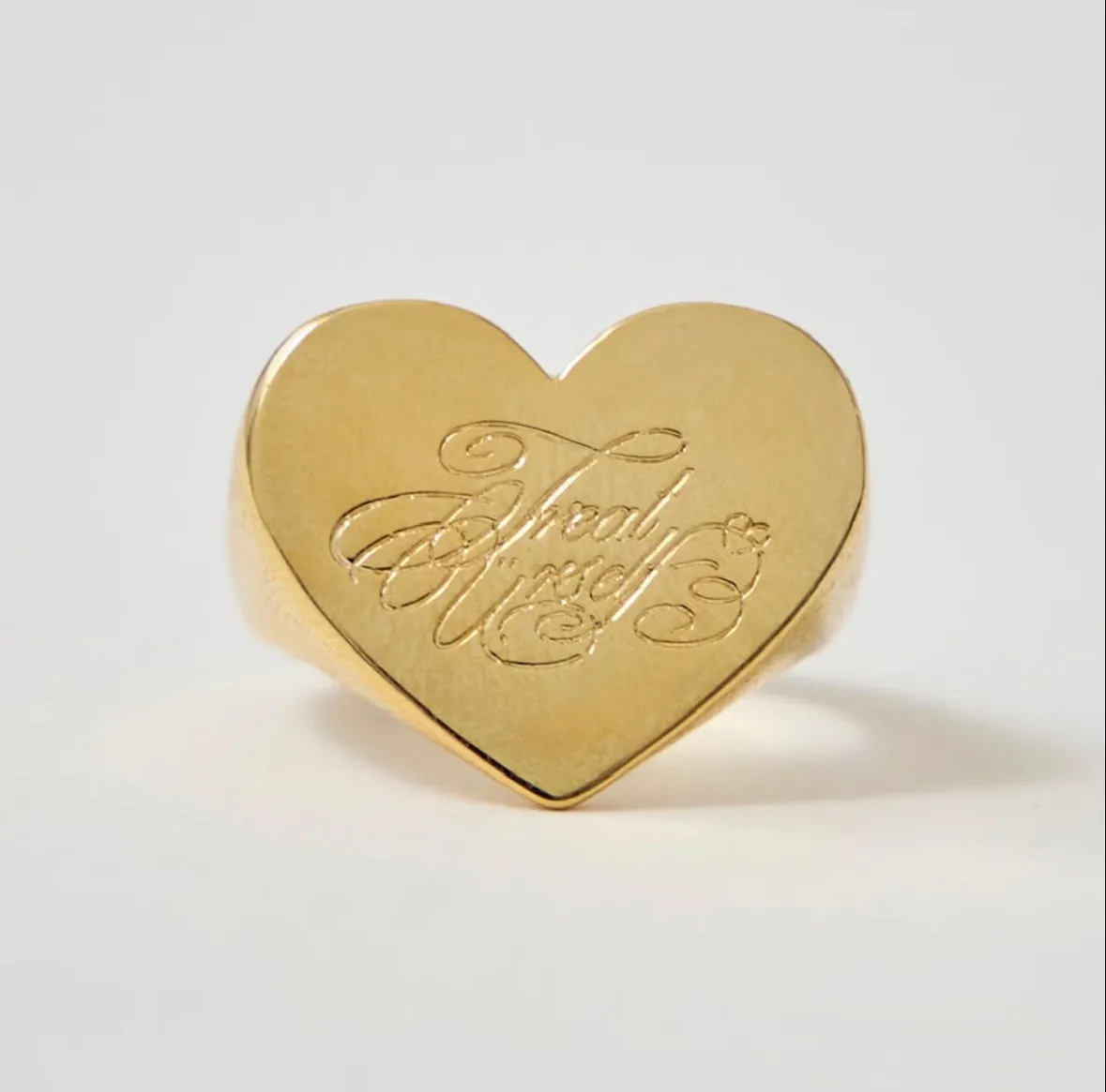 Treat Ürself Heart Ring [2colours]