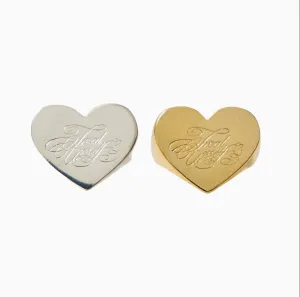 Treat Ürself Heart Ring [2colours]