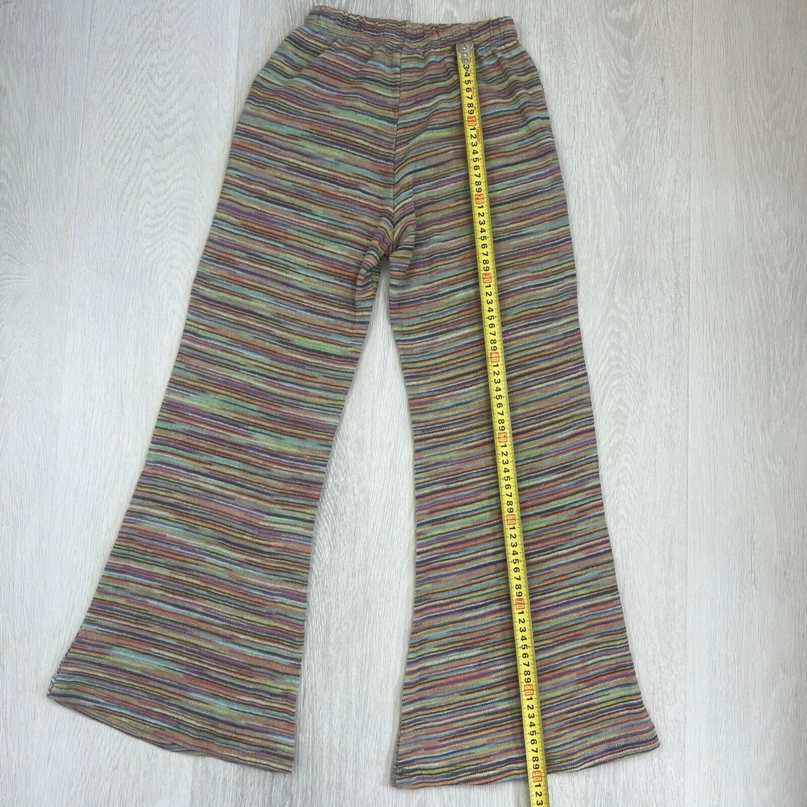 Tree If Life Womens Knitted Flared Pants Size Small