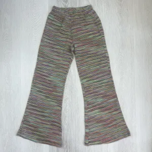 Tree If Life Womens Knitted Flared Pants Size Small