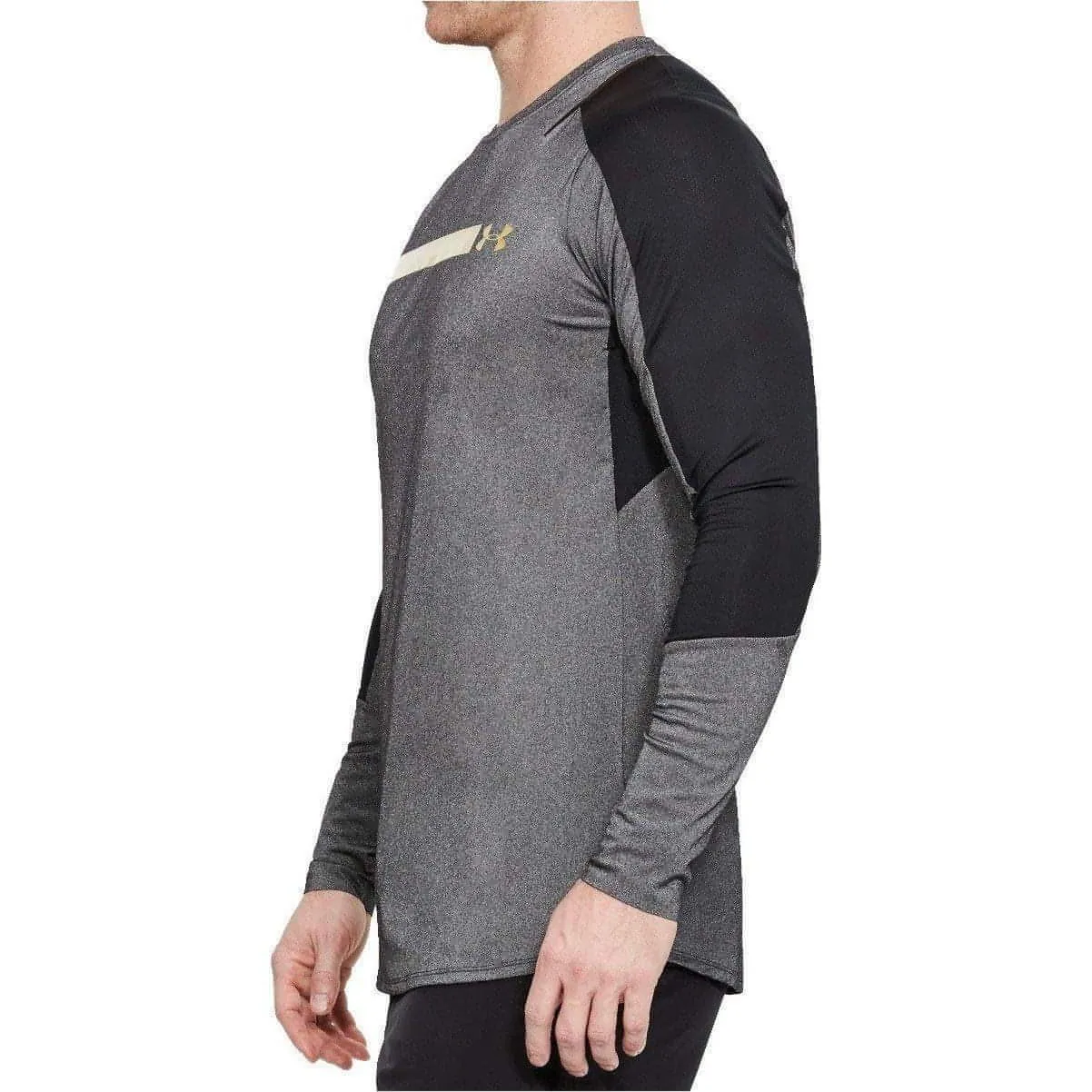 Under Armour Perpetual Fitted Long Sleeve Mens Training Top - Grey