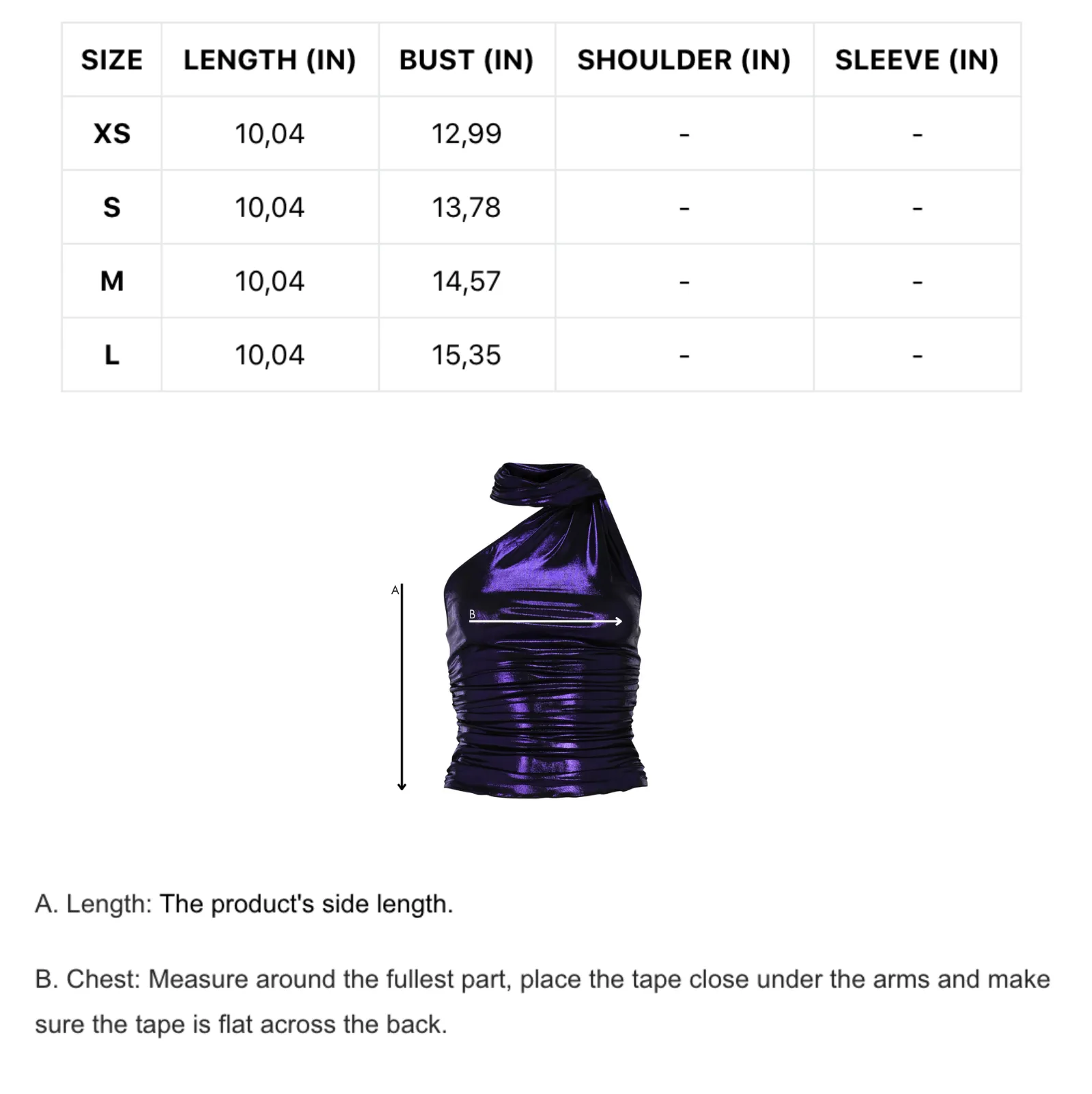 Ur Fave Tops in Metallic Purple