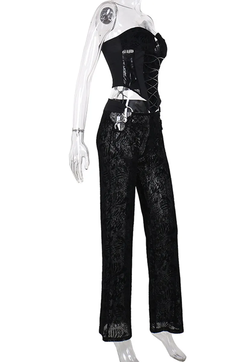 UR3155 Bustier and Leggings Set Pant