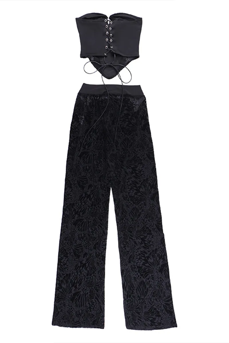UR3155 Bustier and Leggings Set Pant