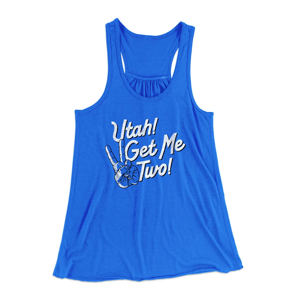 Utah Get Me Two Women's Flowey Racerback Tank Top