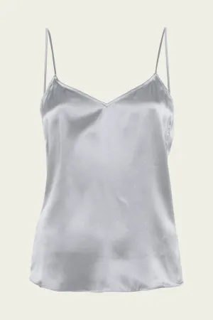 V-Neck Cami Top in Denim Blue