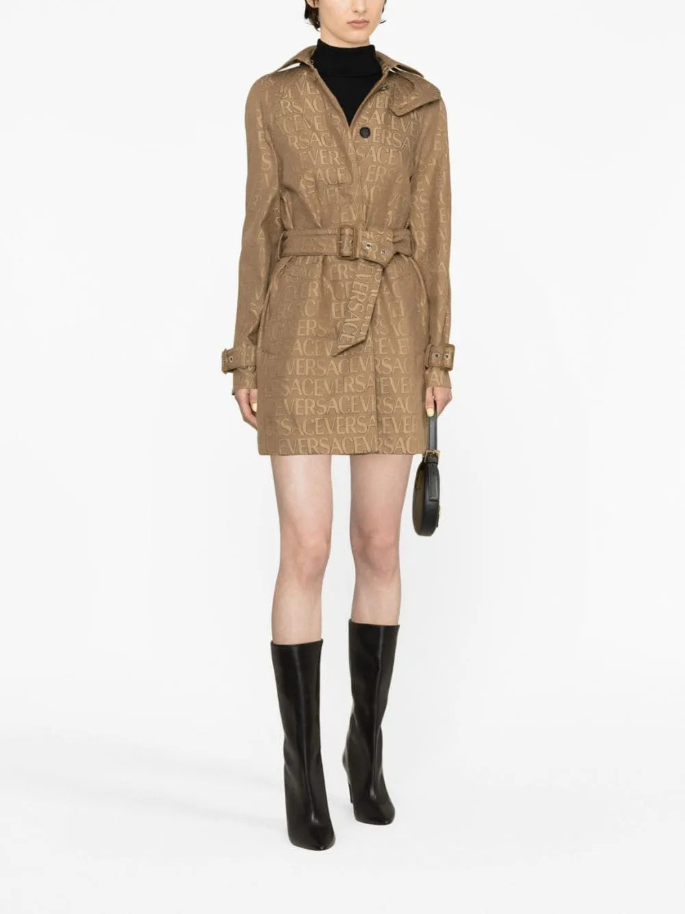 VERSACE Chic Outerwear Trench for Women