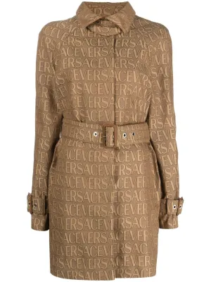 VERSACE Chic Outerwear Trench for Women