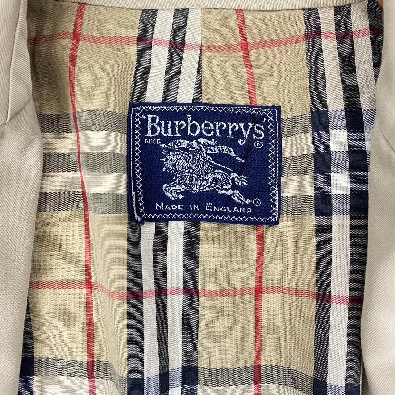 Vintage 90s Burberry Trench Coat Medium