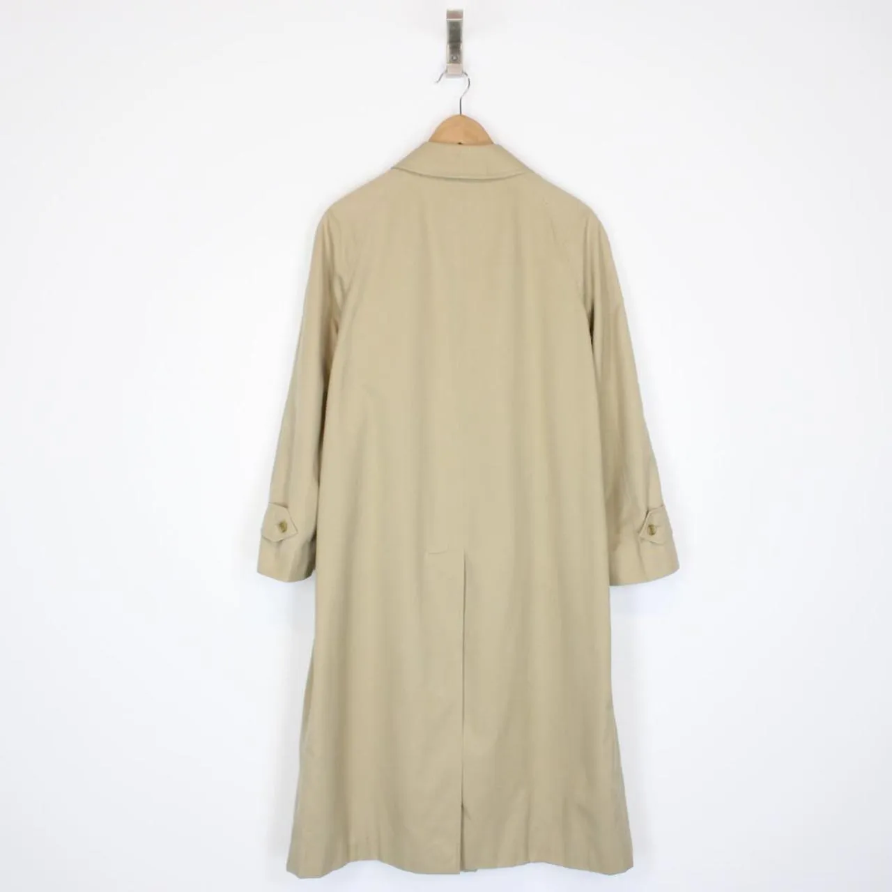 Vintage 90s Burberry Trench Coat Medium