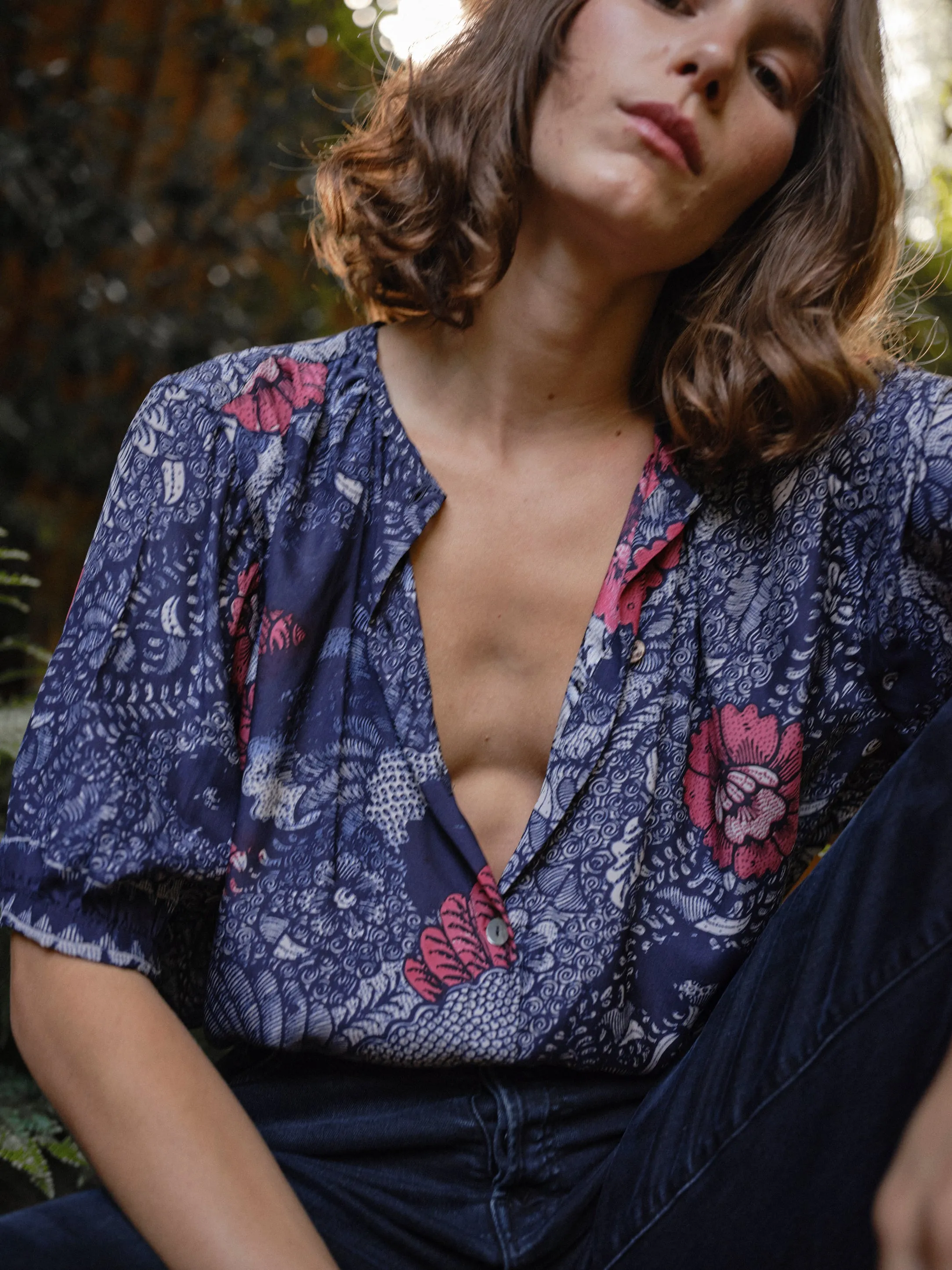 VIOLET TOP
