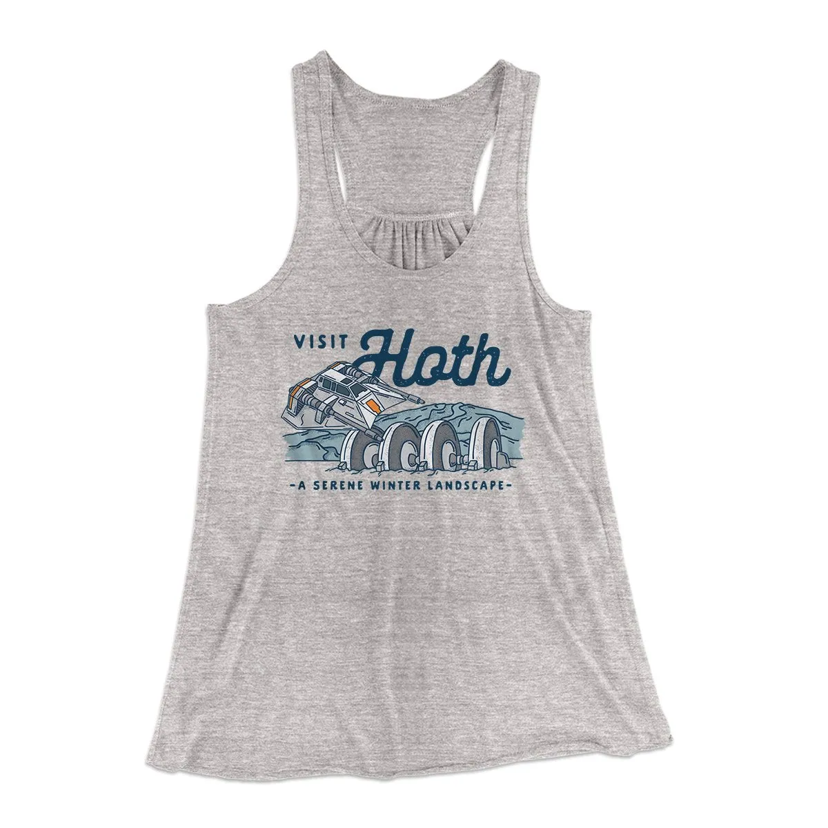Visit Hoth Women's Flowey Tank Top