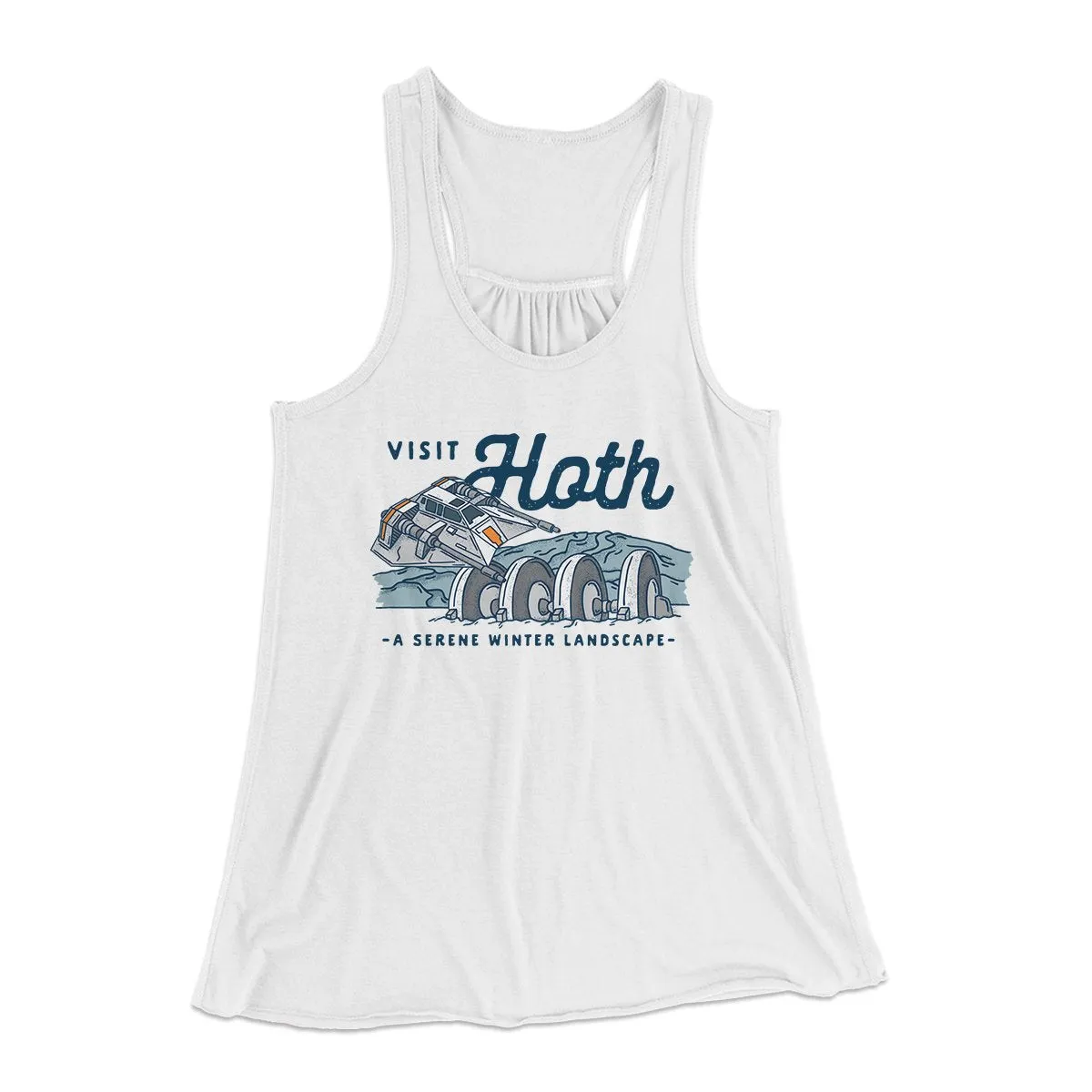 Visit Hoth Women's Flowey Tank Top