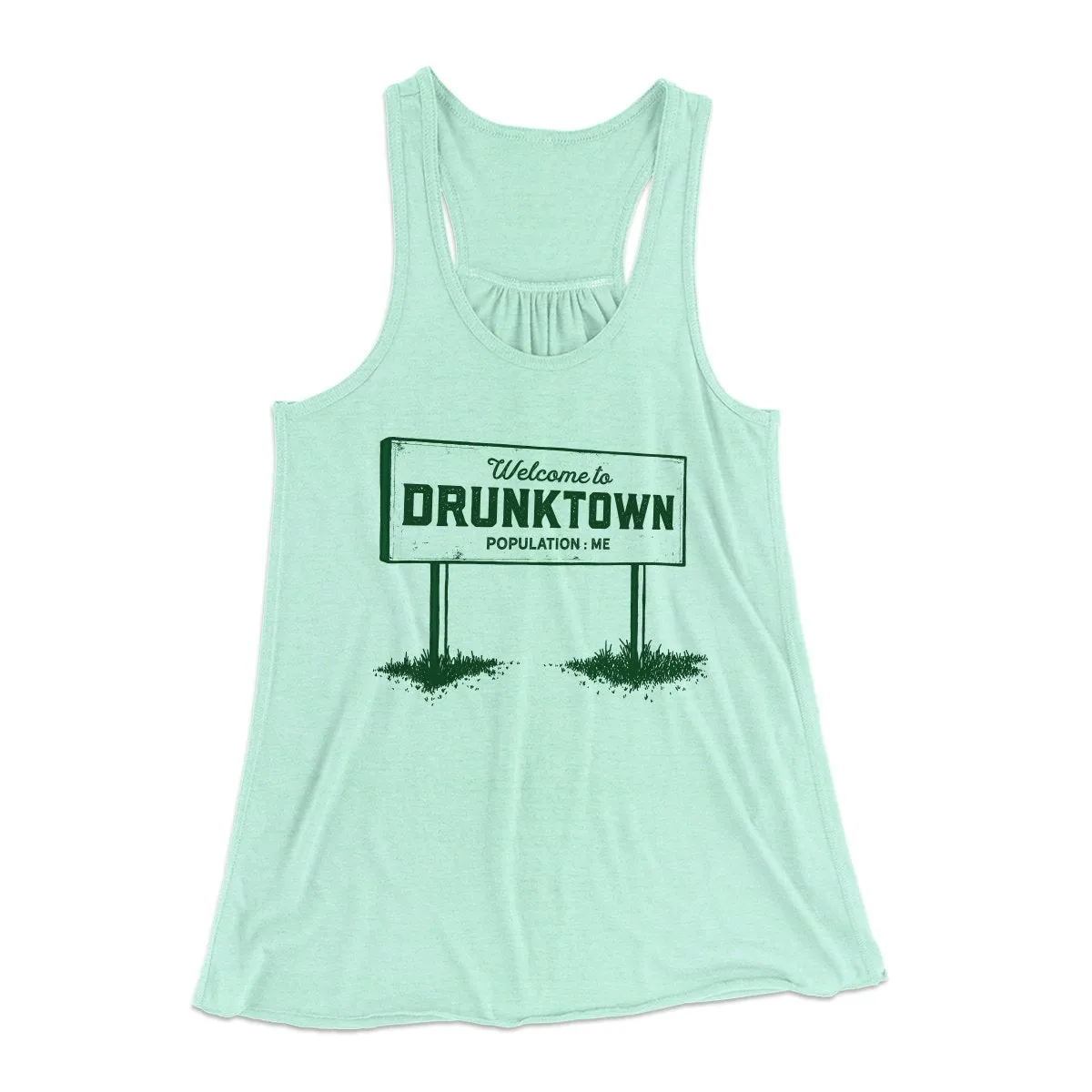 Welcome to Drunktown Women's Flowey Tank Top