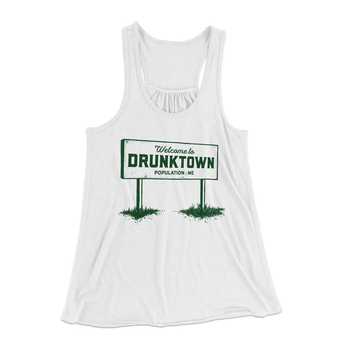 Welcome to Drunktown Women's Flowey Tank Top
