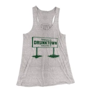 Welcome to Drunktown Women's Flowey Tank Top