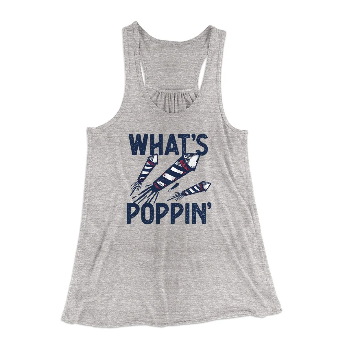What's Poppin' Women's Flowey Tank Top