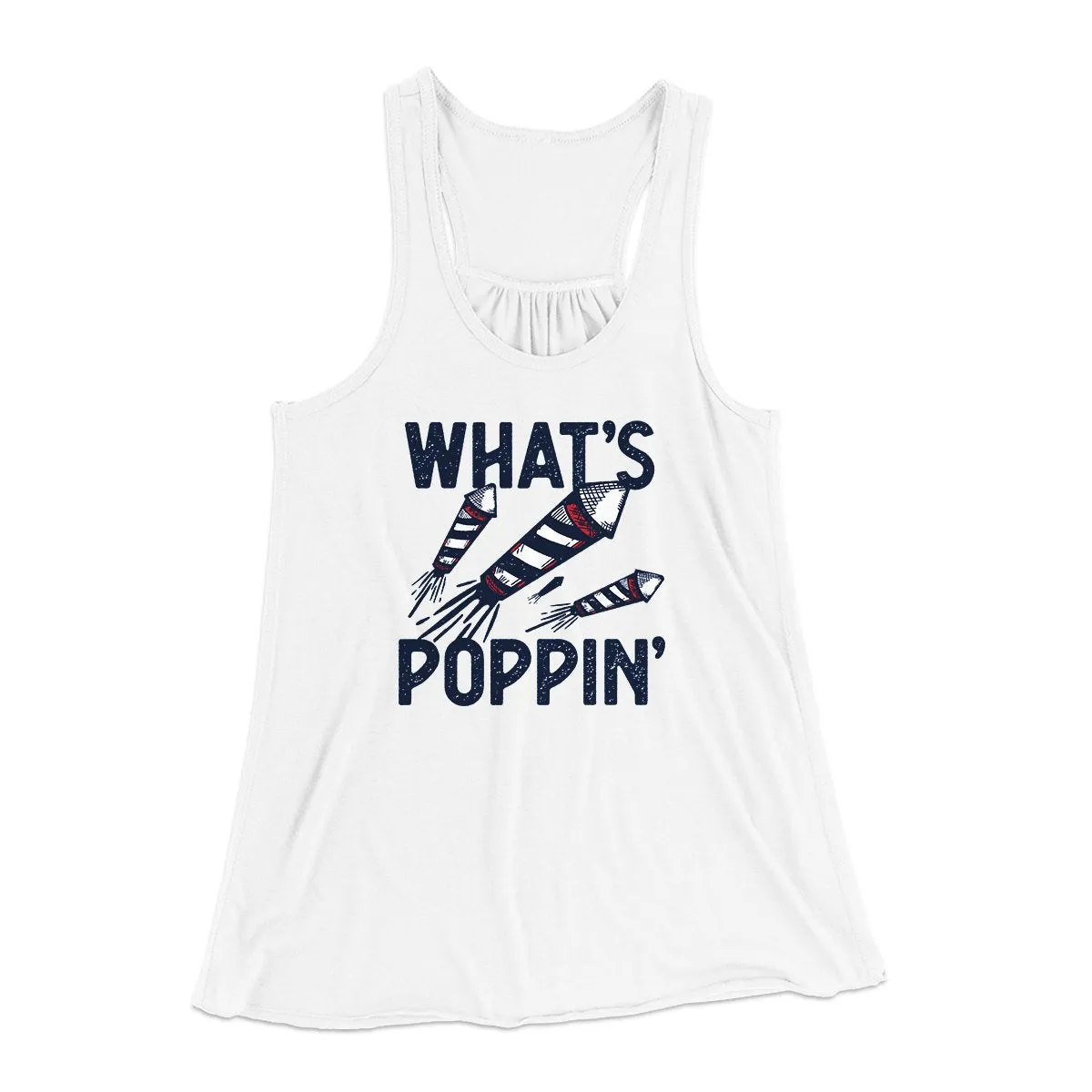 What's Poppin' Women's Flowey Tank Top