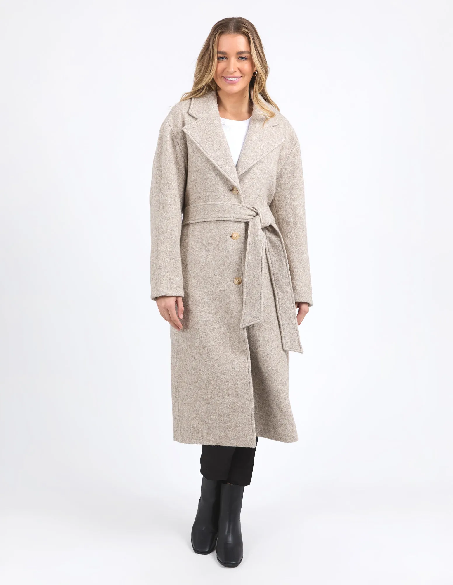 WHISTLER COAT || OATMEAL
