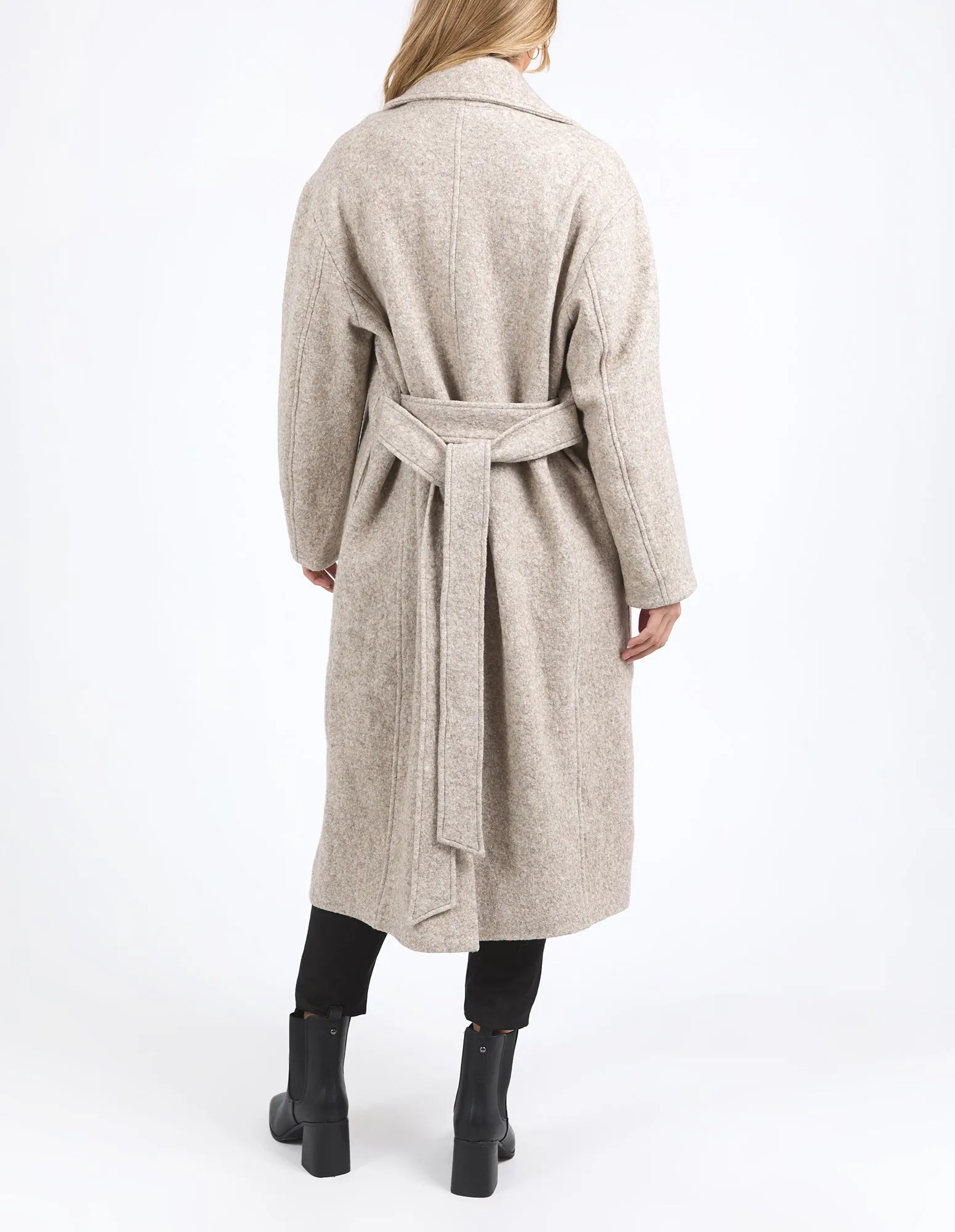 WHISTLER COAT || OATMEAL
