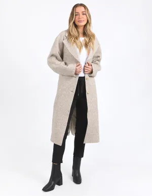WHISTLER COAT || OATMEAL