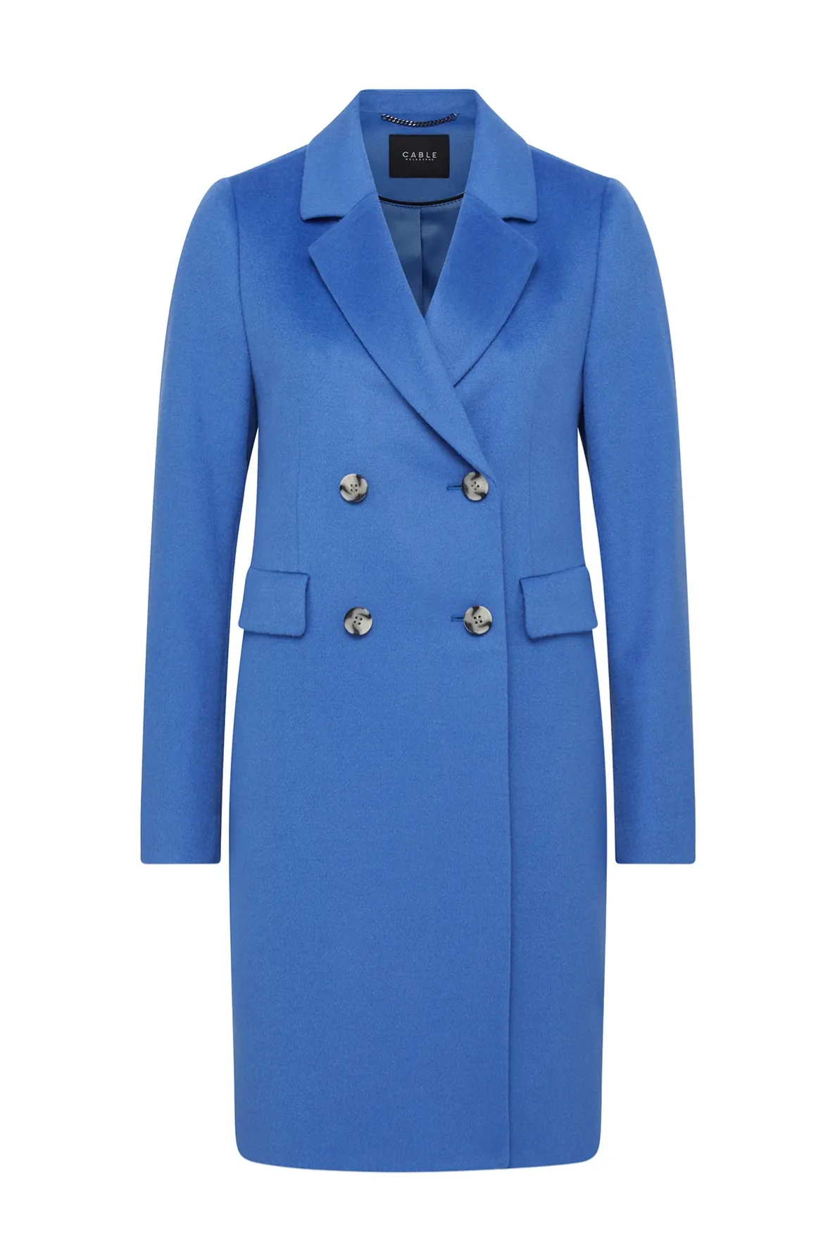 WINDSOR Wool Coat | SKY BLUE