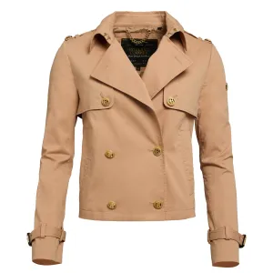 Womens Holland Cooper Nude Buckley Trench Jacket