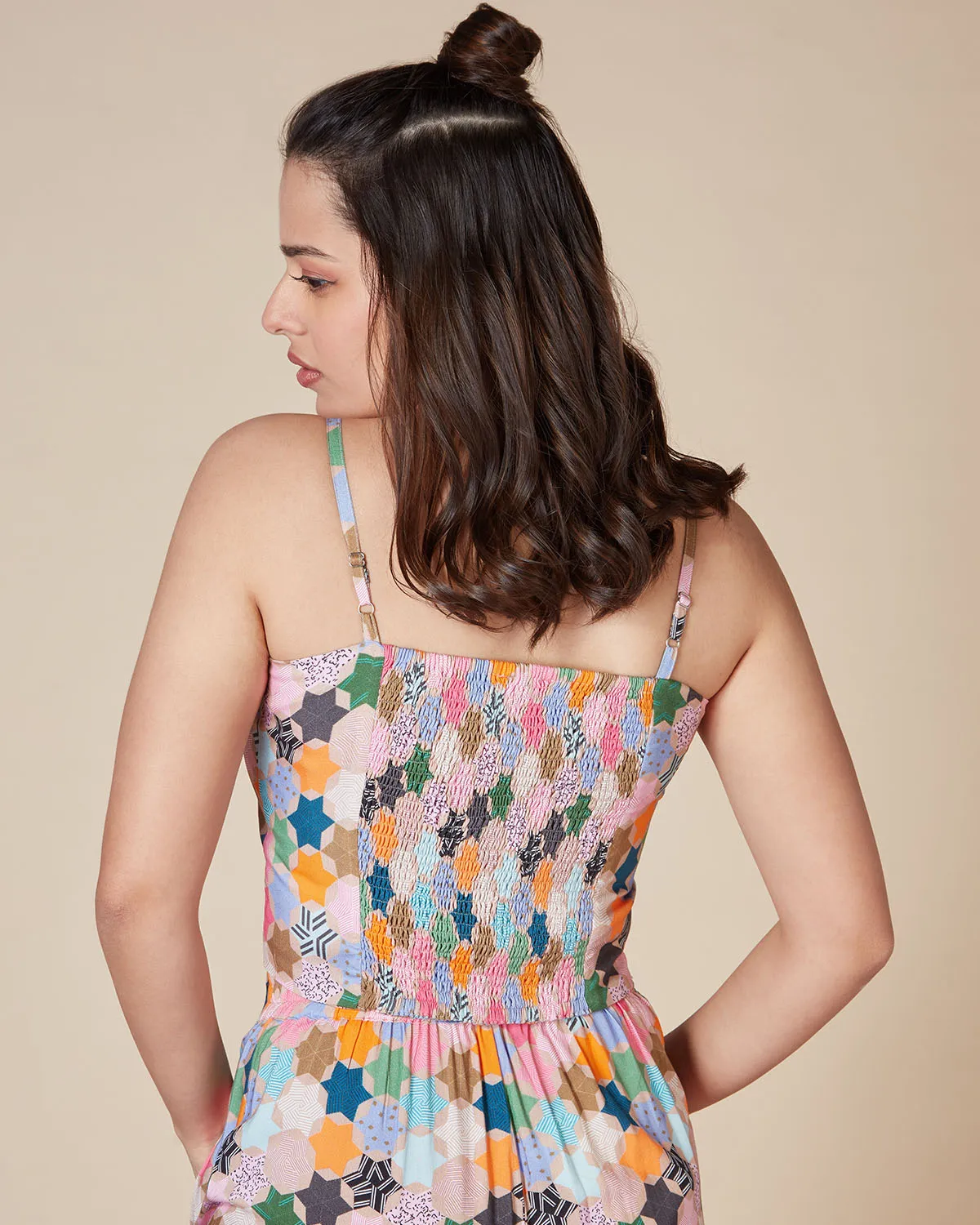 Woodstock Printed Cropped Top