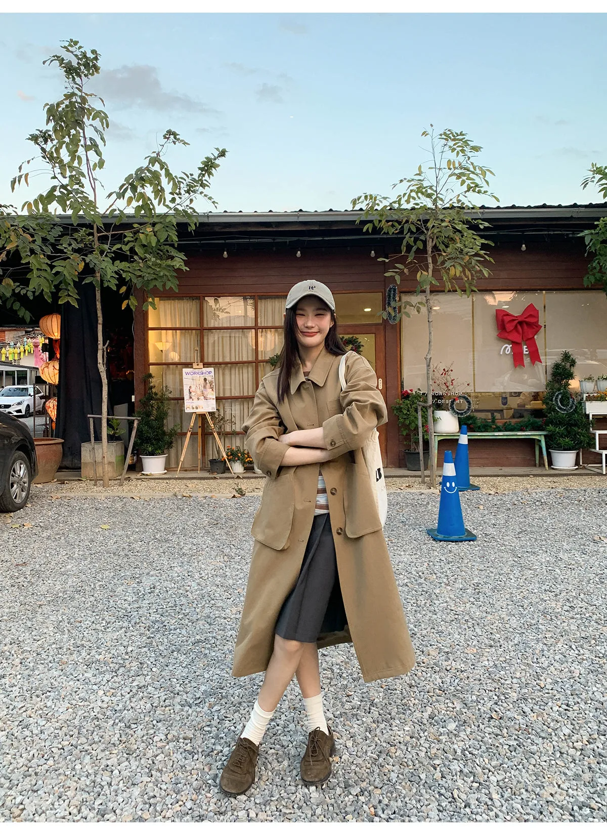 Work trench coat