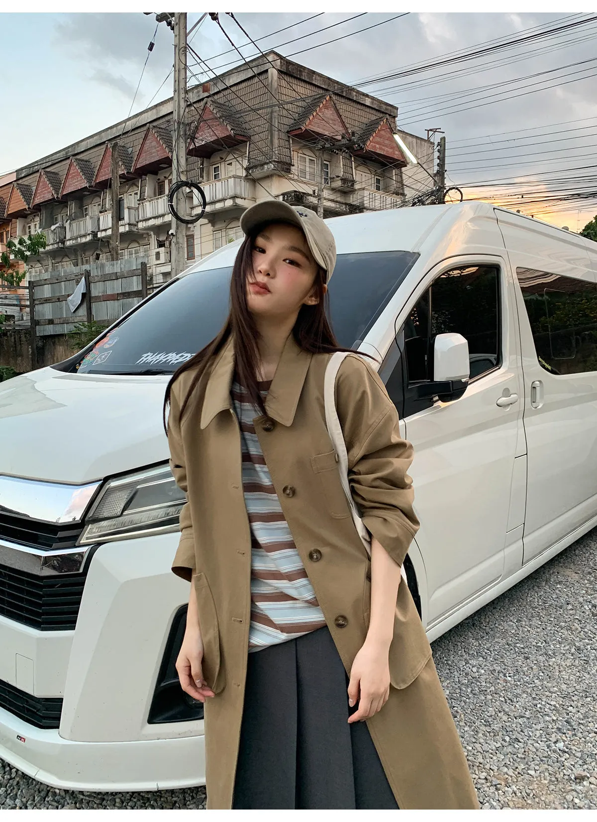 Work trench coat