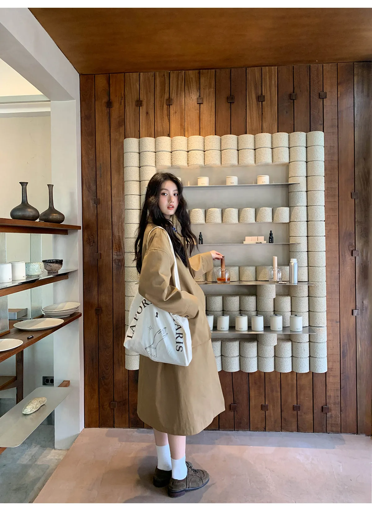 Work trench coat