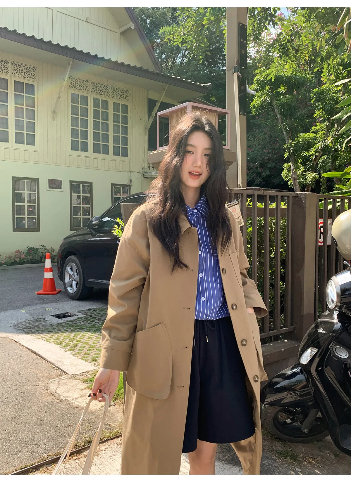 Work trench coat