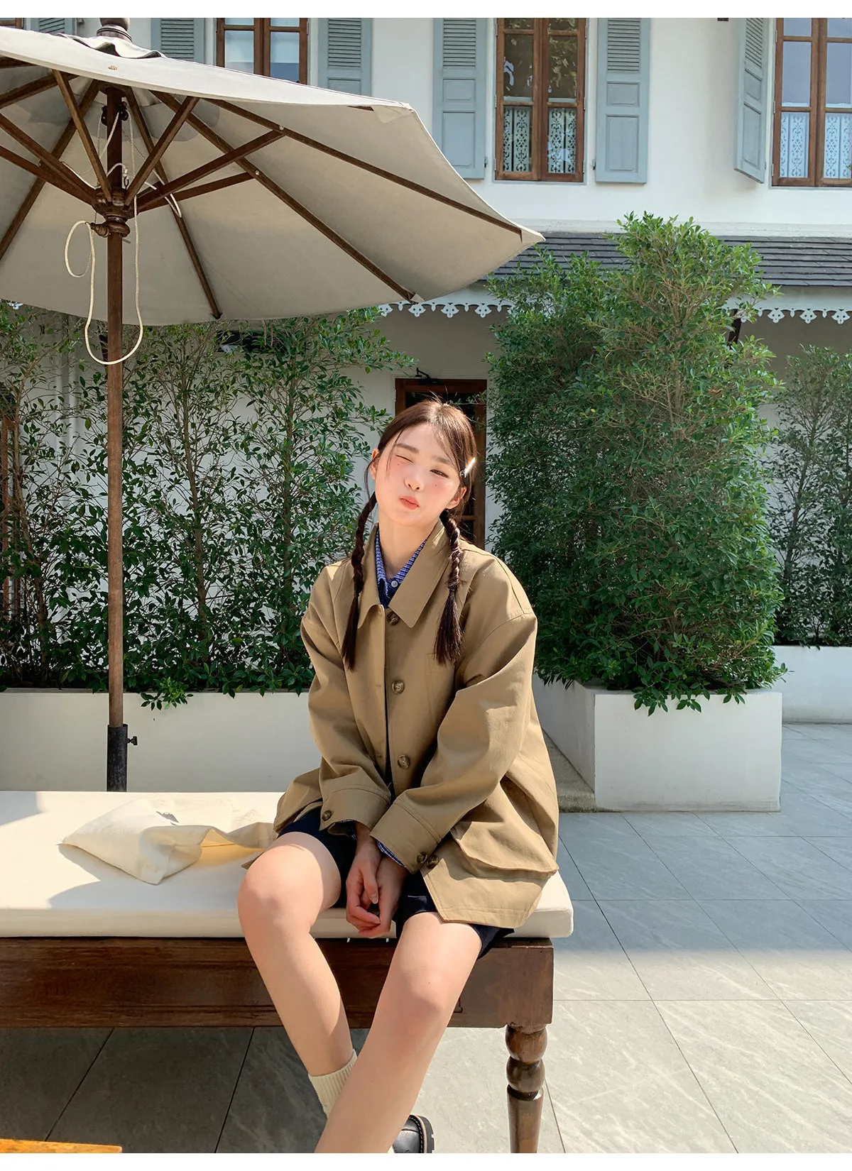 Work trench coat