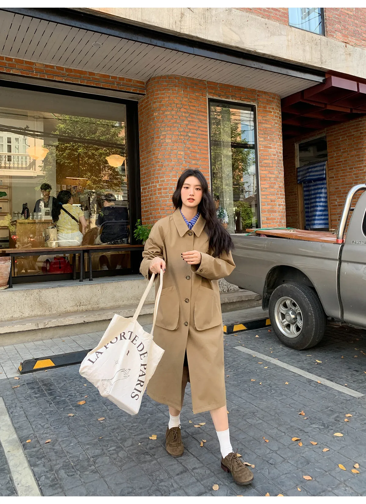 Work trench coat
