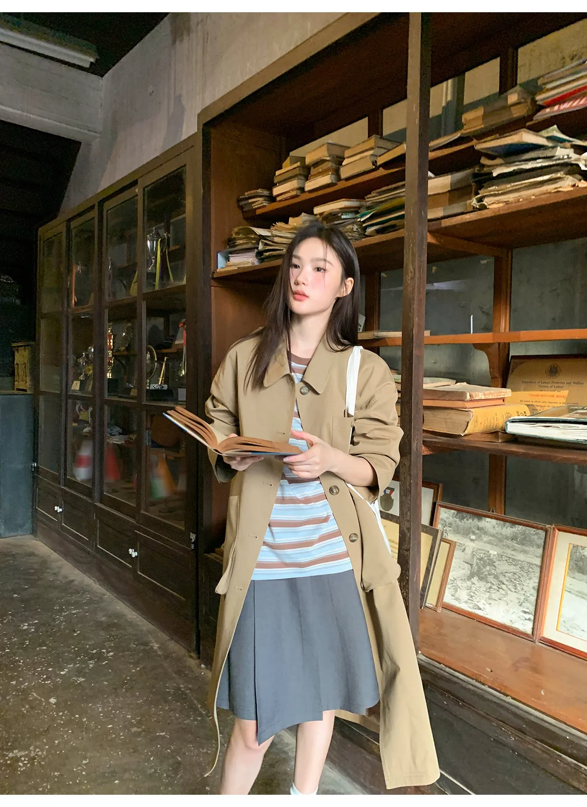 Work trench coat