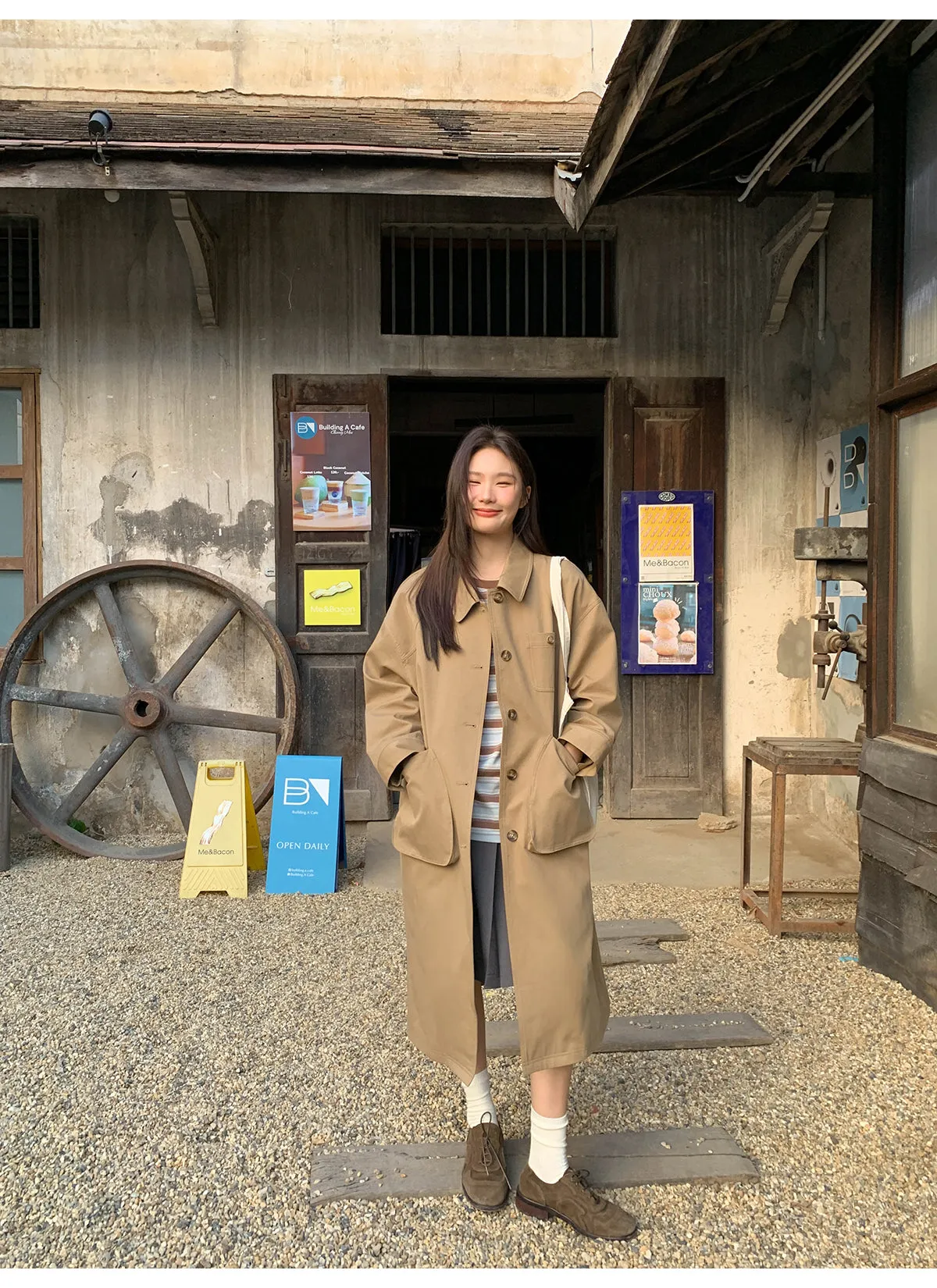 Work trench coat