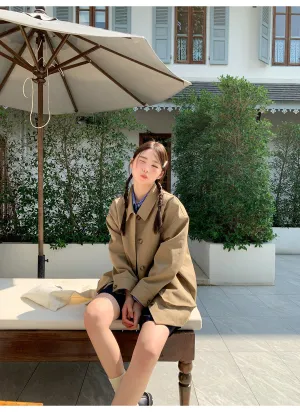 Work trench coat