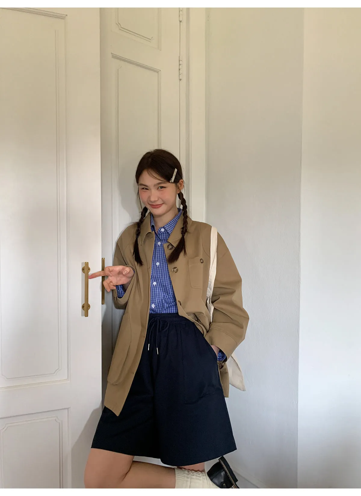 Work trench coat