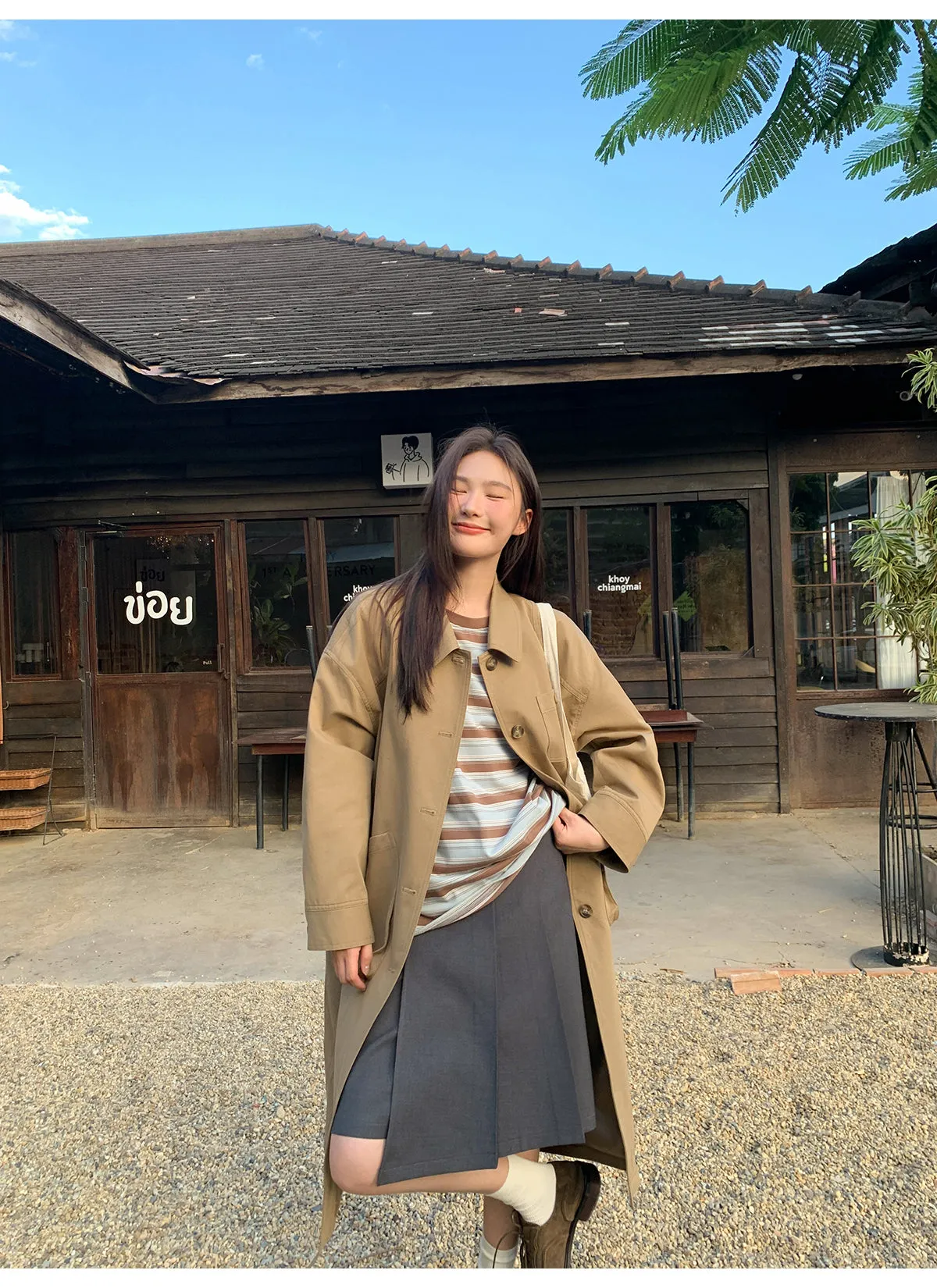 Work trench coat