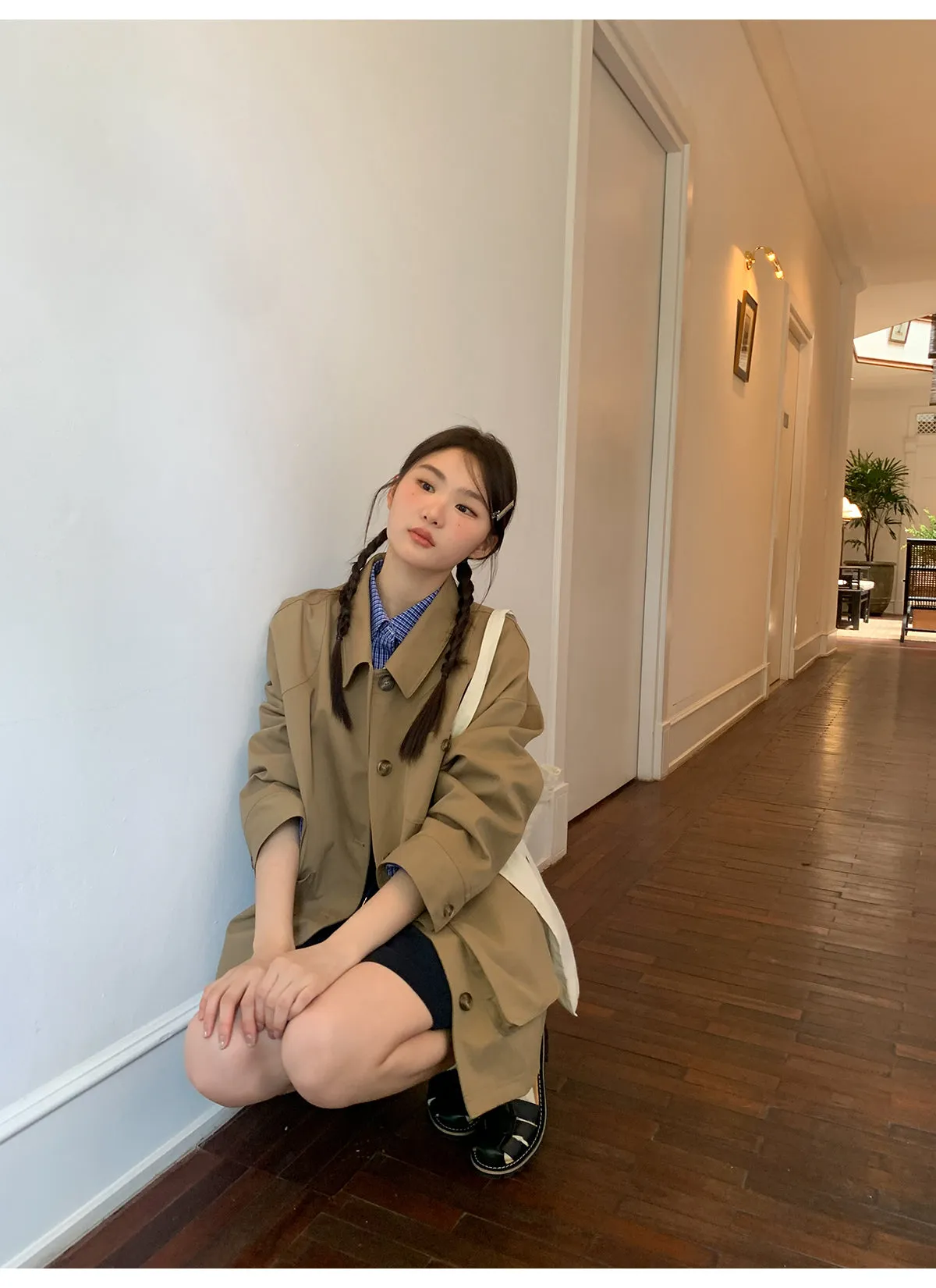 Work trench coat